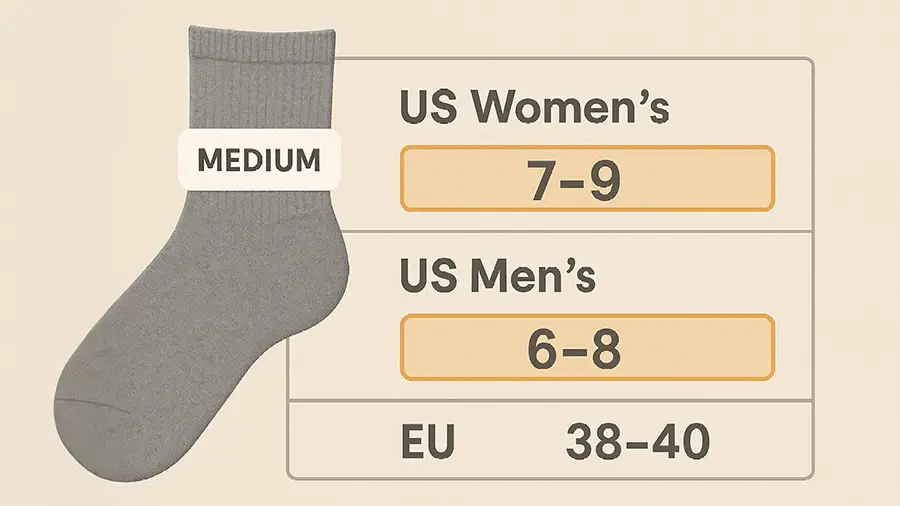 Top eu sock sizes Factory Sale